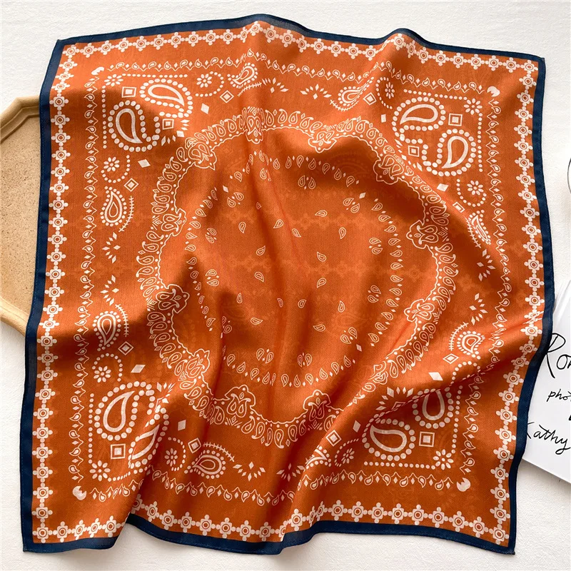Bandana Cotton - Saf Pamuklu Kadın Eşarp Kare Fular