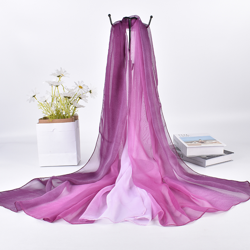 Face Scarf Mask - 2023 ilkbahar/yaz yeni üç renk degrade