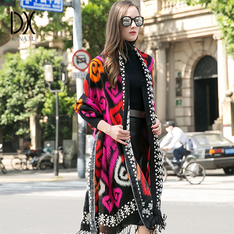 Pashmina Wrap Large - Moda atkılar ve şallar kadın lüks