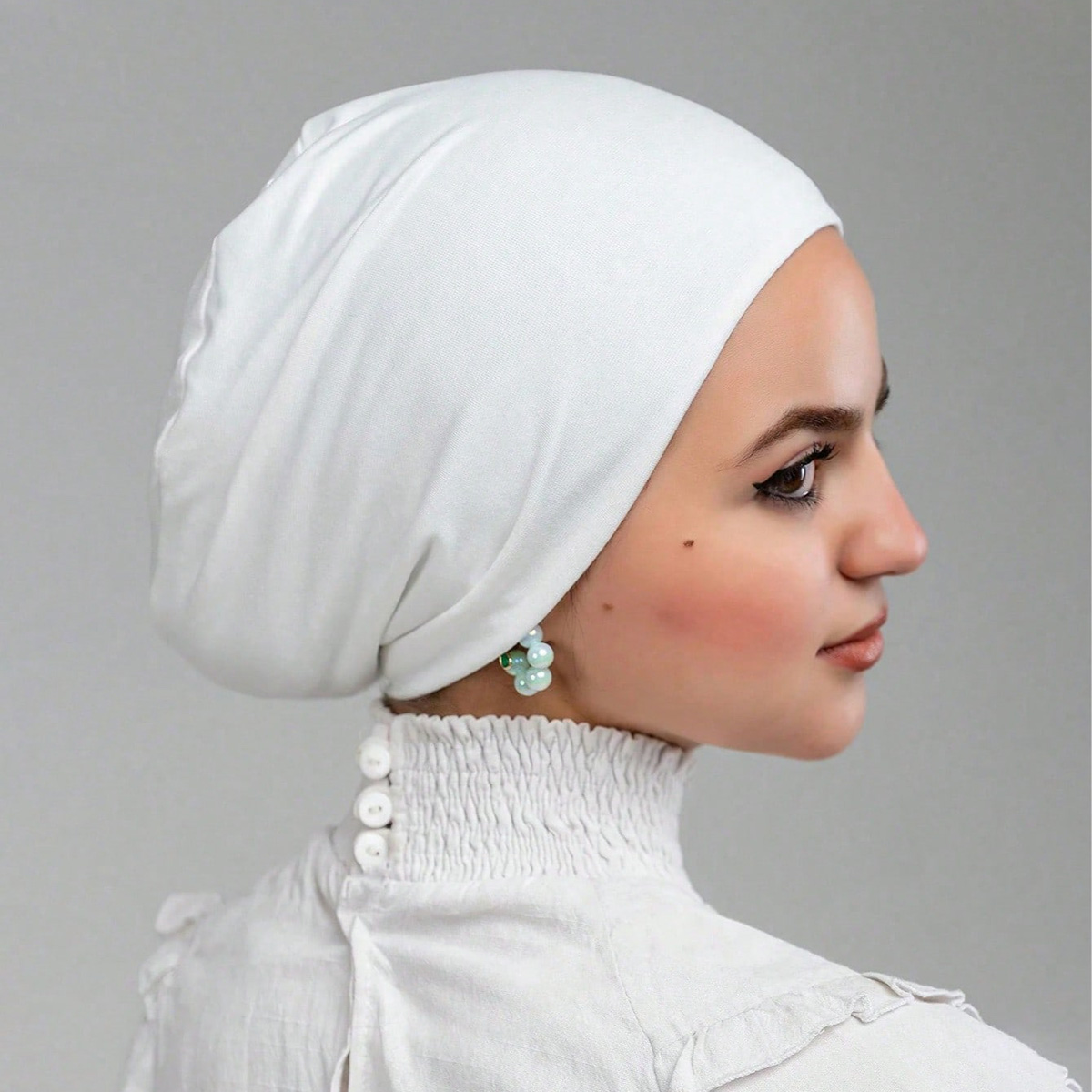 Bandana Cotton - Müslüman Kadınlar İçin Sıcak Dokuma Pamuklu