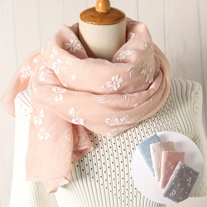 Bandana Cotton - 2023 İspanya Marka Bahar Kadın Eşarp