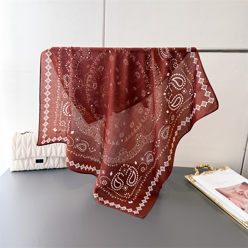 Saf Pamuklu Kadın Eşarp Kare F - Bandana Cotton incelemesi ve fiyatı