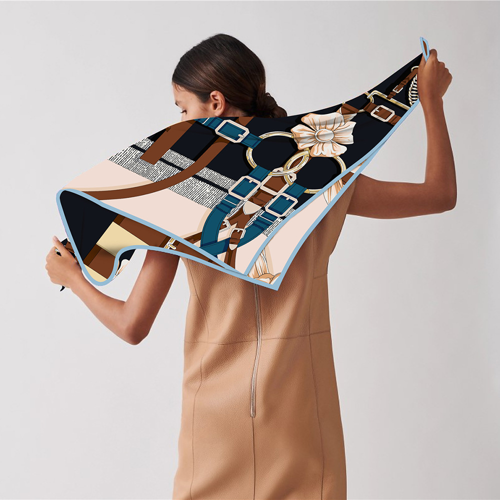 90cm yeni tasarım kemer dimi i - Scarf Silk Square incelemesi ve fiyatı