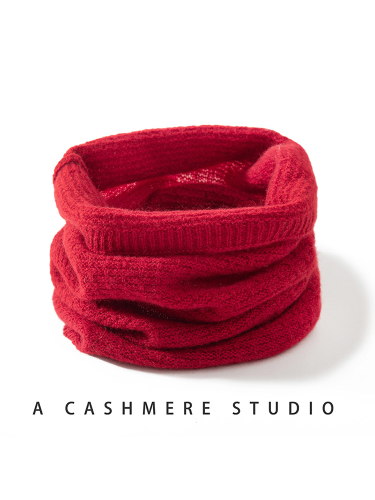%100 Saf Kaşmir Waffle Örgü Bo - Infinity Scarf Knit incelemesi ve fiyatı