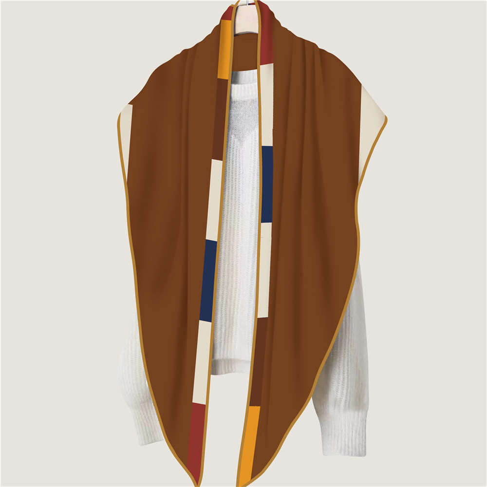 Üçgen Kaşmir ipek eşarp Kadın  - Pashmina Wrap Large incelemesi ve fiyatı
