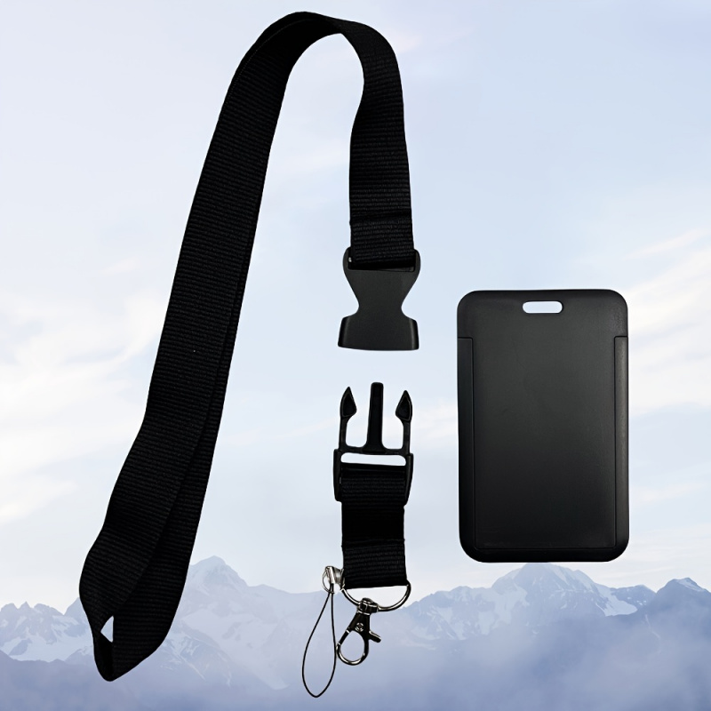 Siyah Boyun Askılı Rozet Tutuc - Lanyard Badge Holder incelemesi ve fiyatı