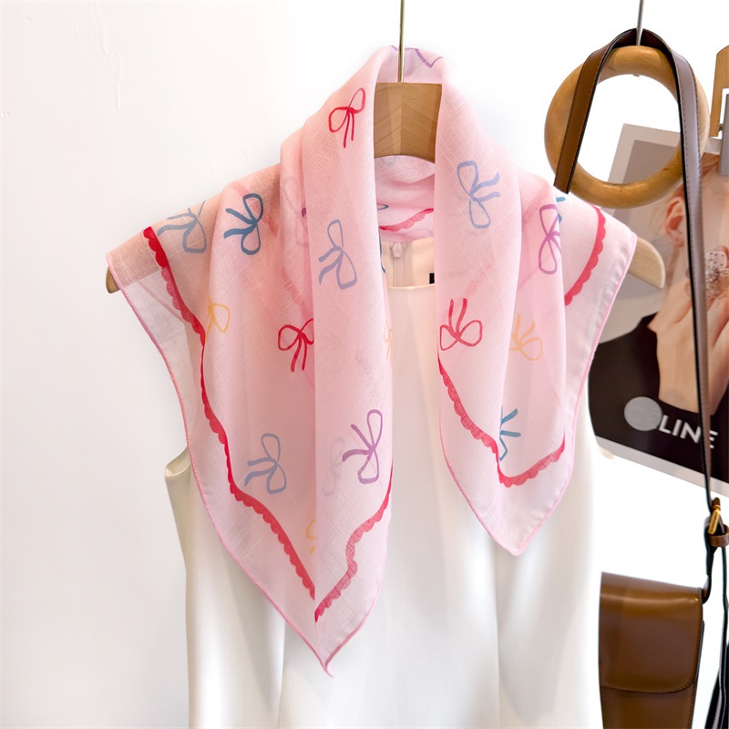 50cm Pamuklu Keten Kare Eşarp  - Bandana Cotton incelemesi ve fiyatı