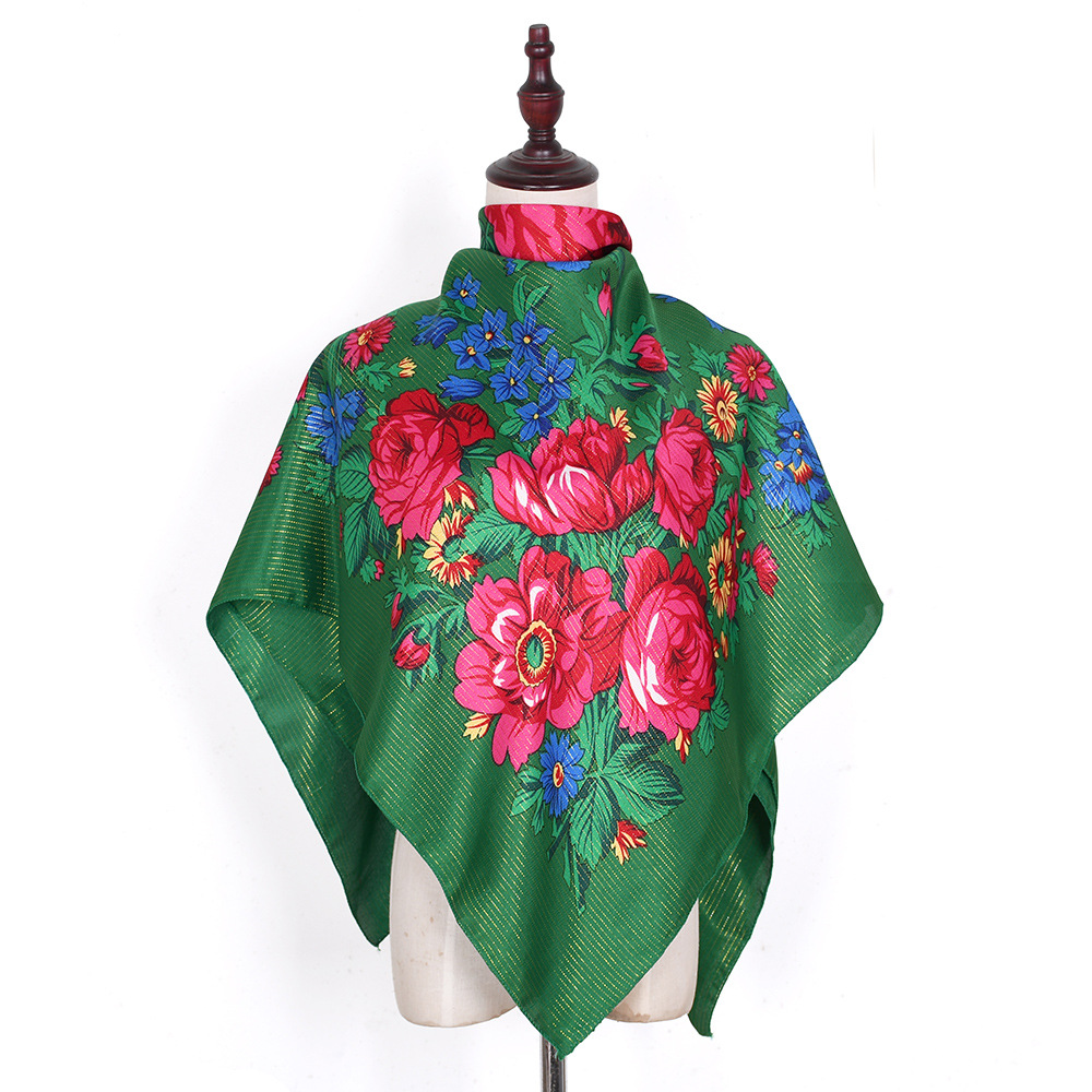 110*110cm altın simli tel rus  - Bandana Cotton incelemesi ve fiyatı